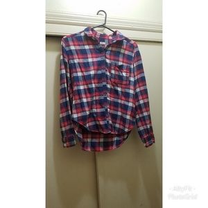 Checkered Button Down Fleece
